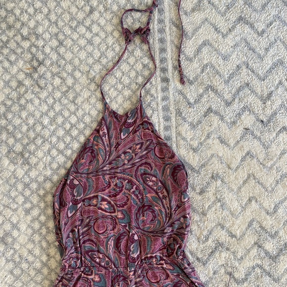 Kendall & Kylie romper with tie neck and pockets - Picture 2 of 7